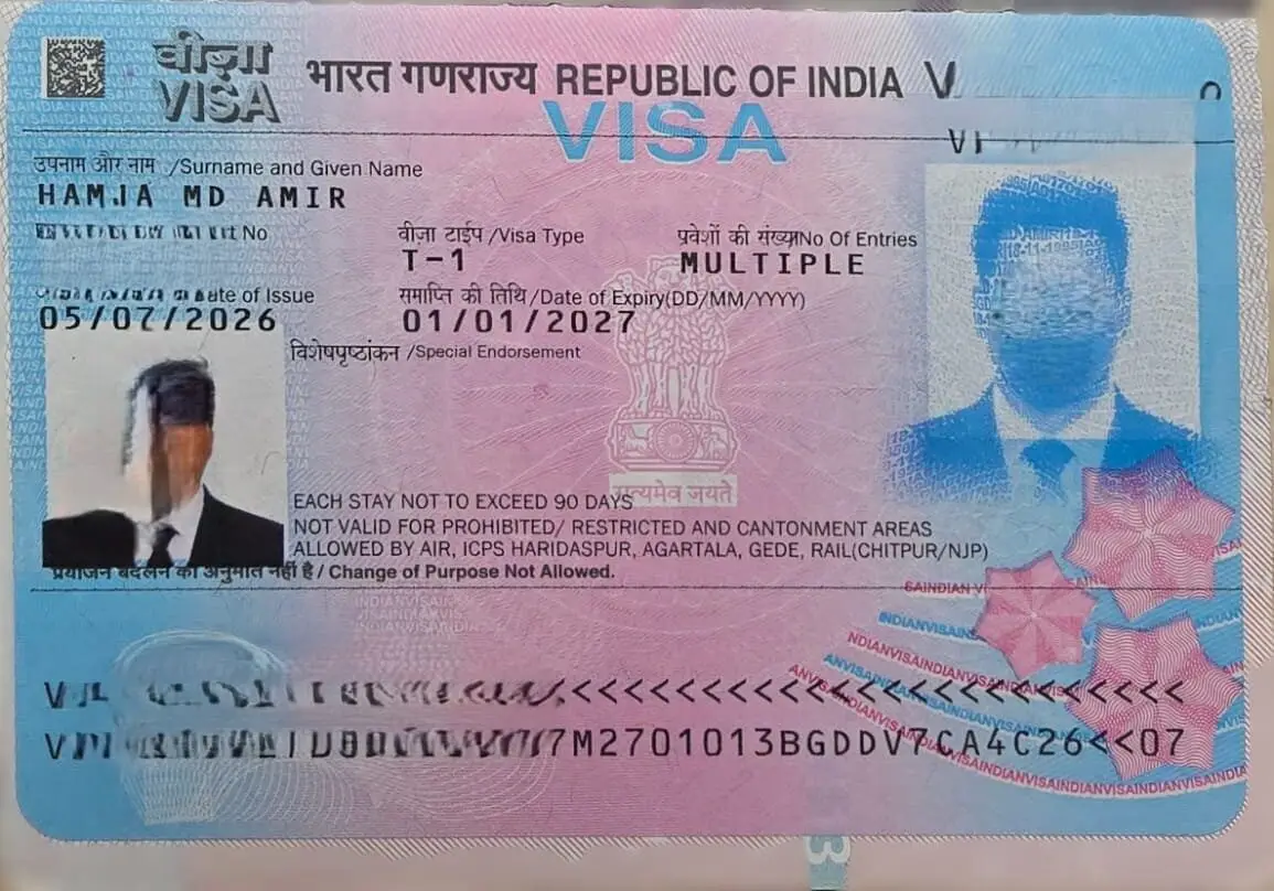 🇮🇳 India Tourist Visa Success | জুলাই মাসের শুরুতেই আরও ২টি Tourist Visa Approved!
